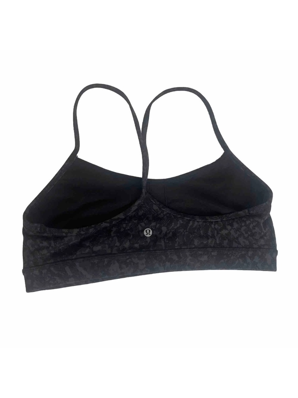 Lululemon Size 6 Animal Print Sports Bra Light Support | Y-Back | Pads Included - Picture 6 of 8